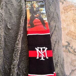 Universal Black and Red Socks